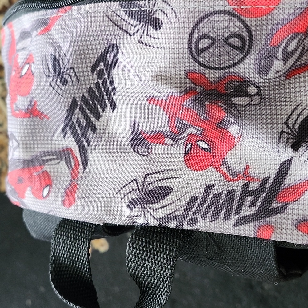 Spider-Man Backpack & Lunchbox Set;Black/Red/Blue - Picture 9 of 12